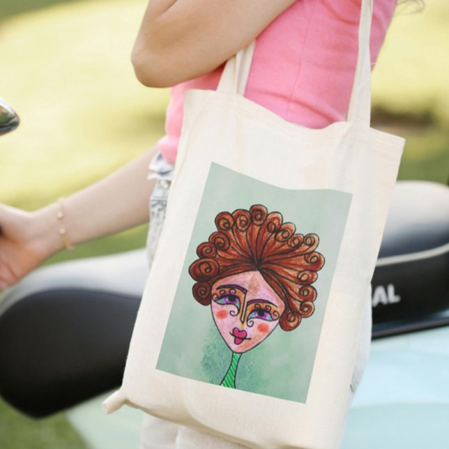 Bolsa Tote (Mujer caprichosa - 01) (Subido por el creador)