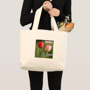 Bolsa Tote "Nature Lover" - Diseño Tulip