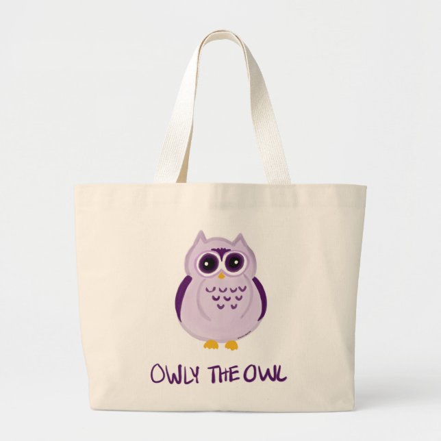 Bolsa Tote Owly el Búho - Keiki Aloha (Frente)