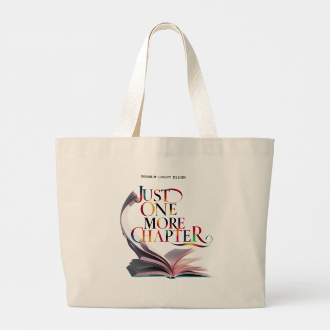 Bolsa tote para amantes de los libros "Solo un cap (Reverso)