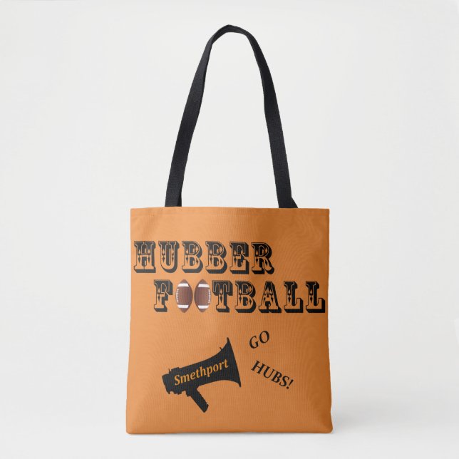 Bolsa Tote para hinchas de fútbol Smethport Hubber (Anverso)