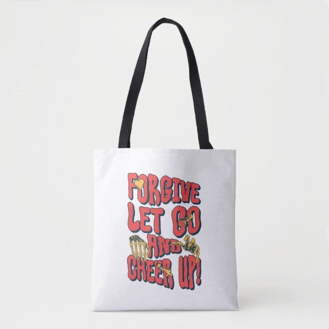 BOLSA TOTE PARA MUJERES PERDONA OLVIDA ANIMATE (Anverso)