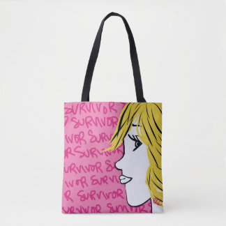 Bolsa tote para sobreviviente de cáncer de mama