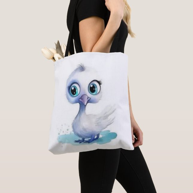 Bolsa Tote, Pato Blanco Lindo (Detalle)