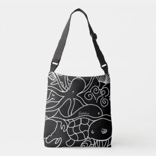 Bolsa Tote Personalizada De Natación Nocturna
