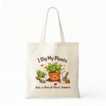 Bolsa Tote Personalizada 'Me Encantan Mis Plantas'