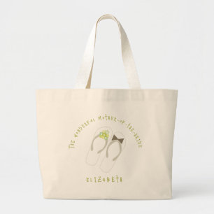 Bolsa Tote Playa Bodas Flip Flops Sr & Sra