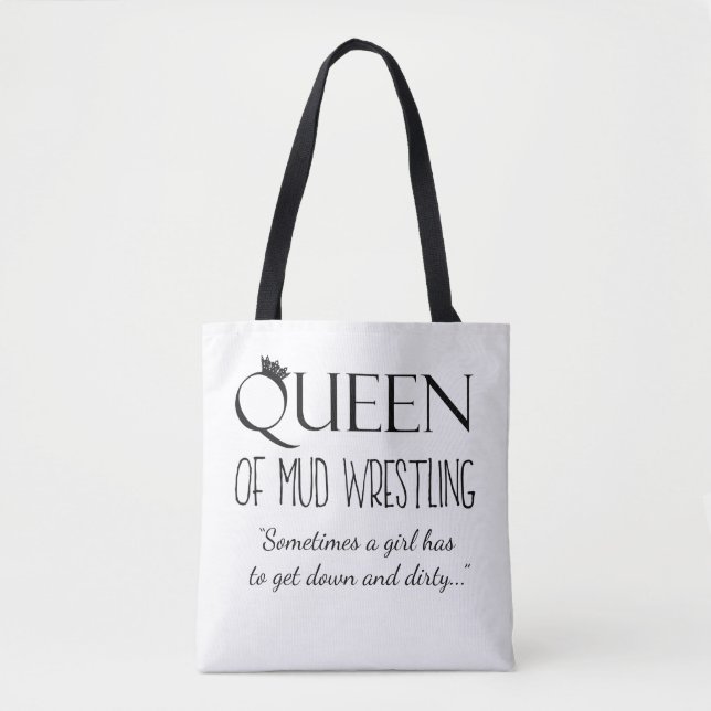 Bolsa Tote “Reina de la Lucha en el Barro” (Anverso)