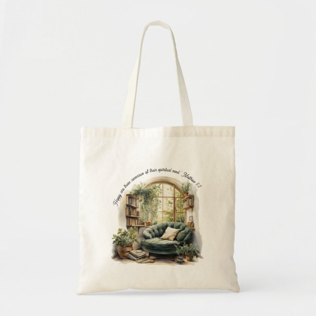 Bolsa Tote Rinconcito Acogedor Texto Año 2026 JW (Frente)