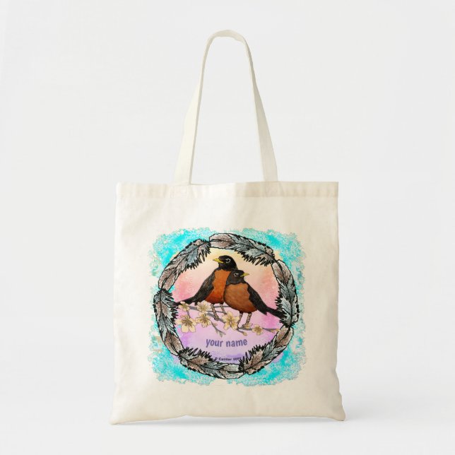 Bolsa Tote Robin Branch (Frente)