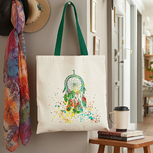 Bolsa tote salpicaduras atrapasueños