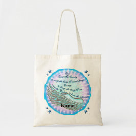 Bolsa tote Serenity Prayer Violet Wing