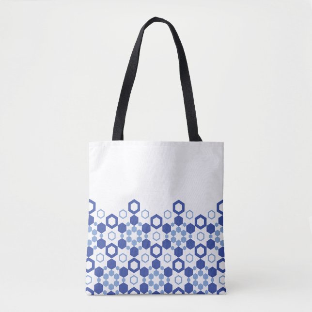 Bolsa Tote Simetría Helada (Anverso)