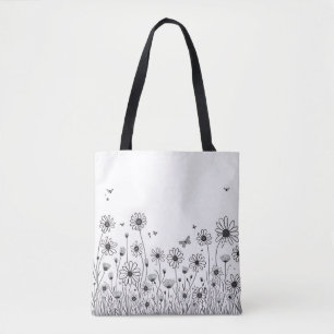 Bolsa tote simple para el día a día – reutilizable