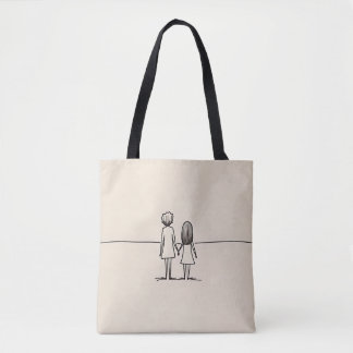 Bolsa tote simple para el día a día – reutilizable