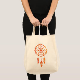 👜✨ Bolsa Tote(Tote Bag)Filtro dos Sonhos Laranja