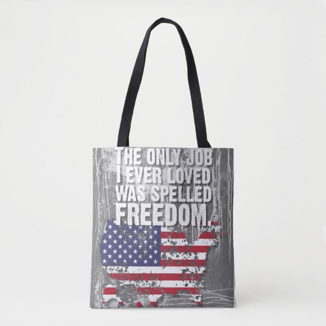 Bolsa Tote – Trabajo Libertad (Anverso)