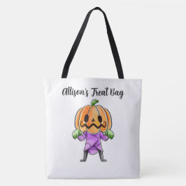 Bolsa Tote Trate de Calabaza Personalizada