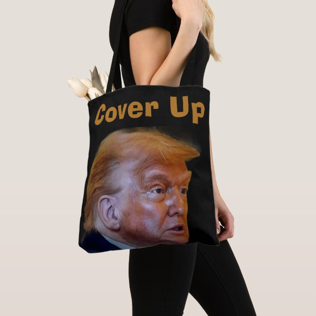 Bolsa Tote Trump/Encubrimiento (Detalle)