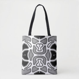 Bolsa Tote, un diseño clásico blanco y negro vibra