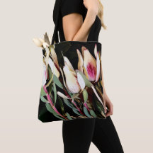 Bolsa Tote "White Leucadendron"