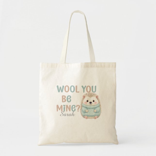 Bolsa Tote Wool You Be Mine (Frente)