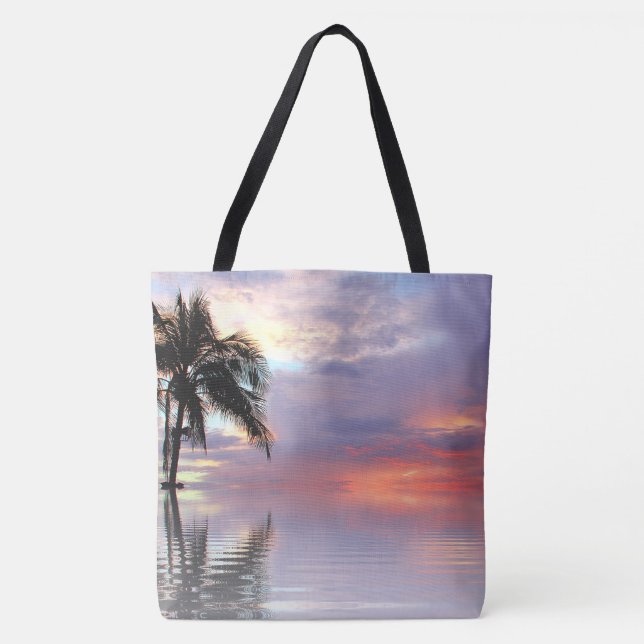 Bolsa Totebag con Estampado “Atardecer Precioso” (Anverso)