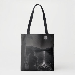 Bolsa Totebag de Viajero Nocturno junto a la Fogat