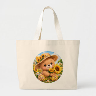 Bolsa Totebag Gigante Oso de Peluche Adorable Gira