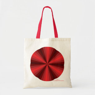 Bolsa Totebag Ilusión Óptica Roja