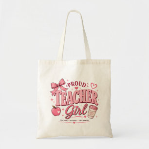 Bolsa Totebag Rosa Chica Maestra Orgullosa