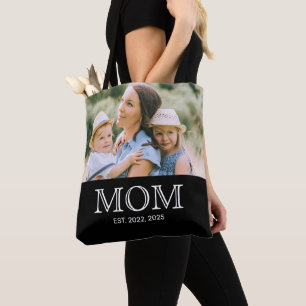Bolsa Toteblack con Foto de Mamá Establecida