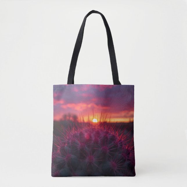 Bolsa Totem Atardecer de Tuna - Estilo Suroeste (Anverso)