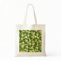 Bolsa Totem con Patrón de Fruta Annona