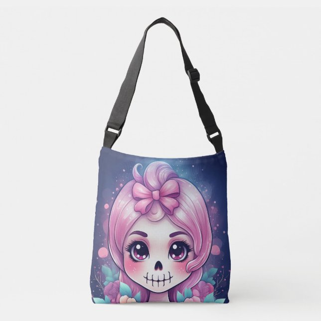 Bolsa Totem de Cráneo Adorable (Anverso)