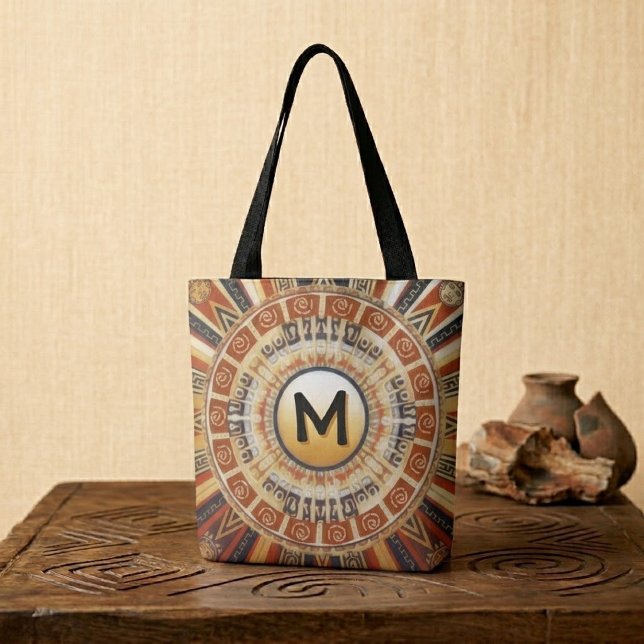 Bolsa Totem Mándala del Sol Antiguo (Subido por el creador)