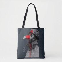 Bolsa Totem Trash Polka Médico de la Peste Gótico