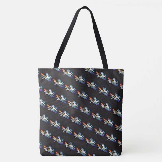 Bolsa Totem Unicornio Lo Siento o No (Anverso)
