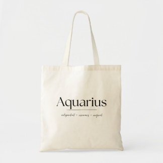Bolsa Totera Acuario Zodiaco