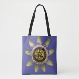 Bolsa Totera Botánica de Flor de la Pasión