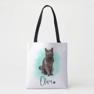 Bolsa Totera de Arte de Gato Adorable – Regalo par