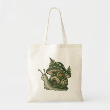 Bolsa Totera de Caracol Linterna Casa de Hongos