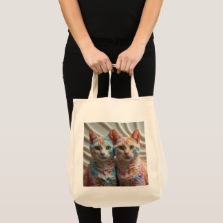 Bolsa Totera de Gato Artístico – Pintada con Ronro