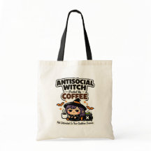Bolsa Totera de Halloween de Bruja Antisocial y Ca