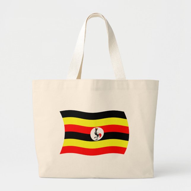 Bolsa Totera de la Bandera de Uganda (Frente)