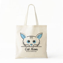 Bolsa Totera de Mamá de Gato Adorable