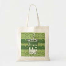 Bolsa Totera de Matcha con Hielo – Estética de Té 