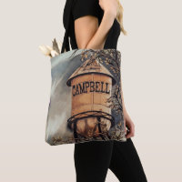 Bolsa Totera de Poliéster Cepillado Torre de Agua