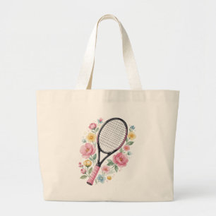 Bolsa Totera de Tenis Floral Racket de Tenis Flore