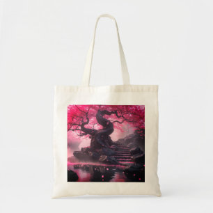 Bolsa Totera del Camino Místico de Flor de Cerezo